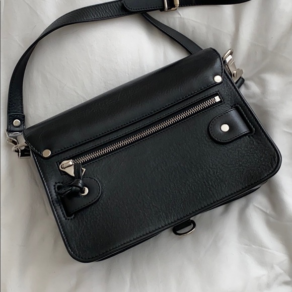 Proenza Schouler PS11 Mini Black Leather Crossbody - Picture 2 of 8